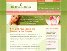Tablet Screenshot of ahplasticsurgery.com